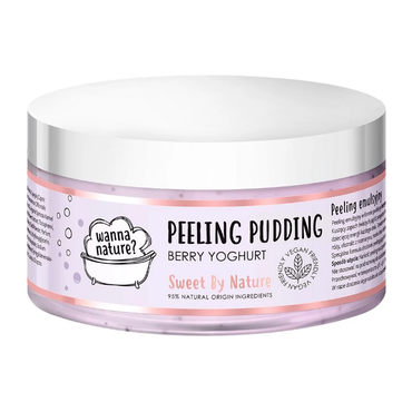 Wanna Nature? -  Wanna Nature? Peeling emulsyjny do ciała w formie puddingu Berry Yoghurt 230ml